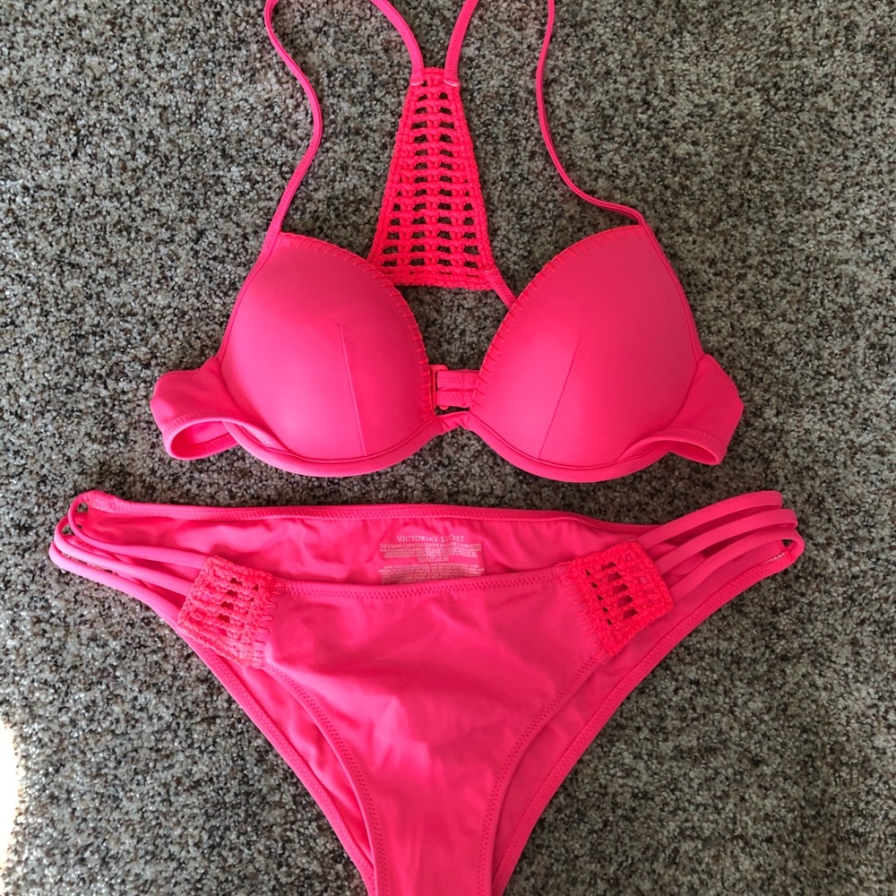 Hot pink VS bikini